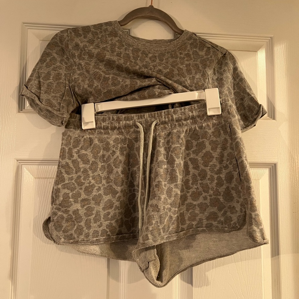 target cheetah print set!